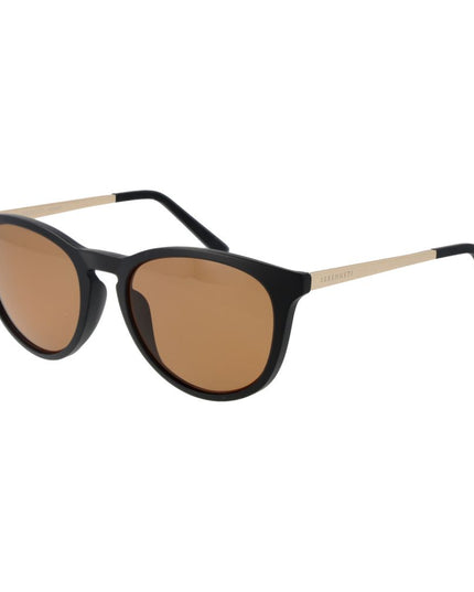 Serengeti Black Plastic Sunglasses
