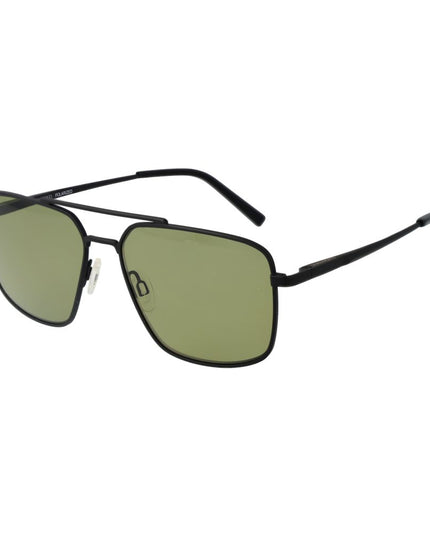 Serengeti Black Metal Sunglasses