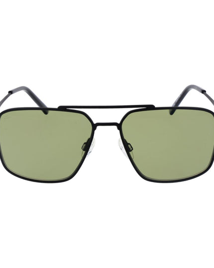 Serengeti Black Metal Sunglasses