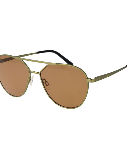 Serengeti Green Plastic Sunglasses