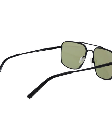 Serengeti Black Metal Sunglasses