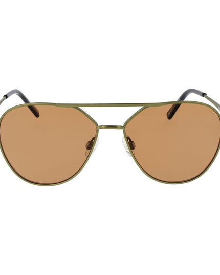 Serengeti Green Plastic Sunglasses
