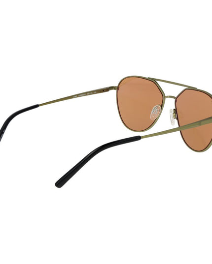 Serengeti Green Plastic Sunglasses