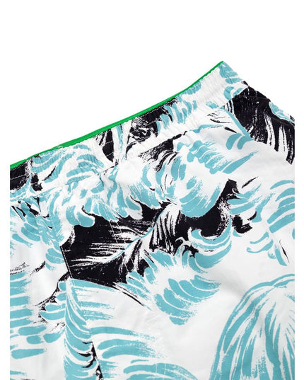 Bottega Veneta White Polyamide Swim Shorts