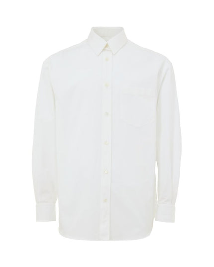 Gucci White Cotton Dress Shirt