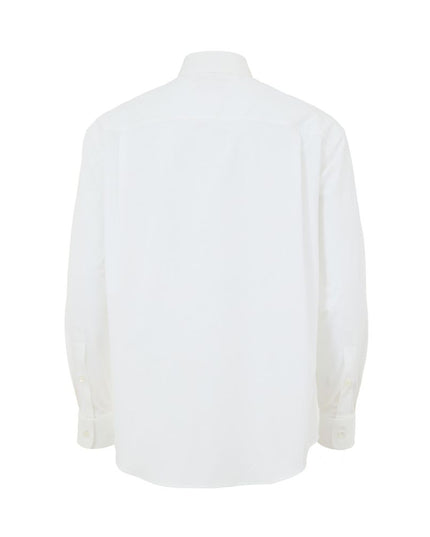 Gucci White Cotton Dress Shirt