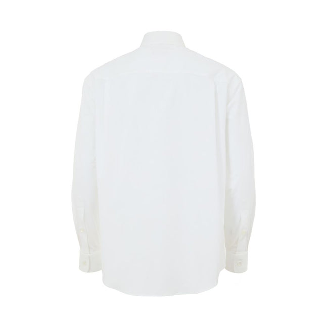 Gucci White Cotton Dress Shirt
