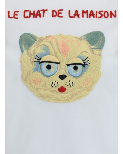 Valentino White Cotton T-Shirt