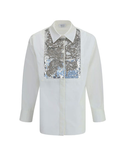Alexander McQueen White Cotton Dress Shirt