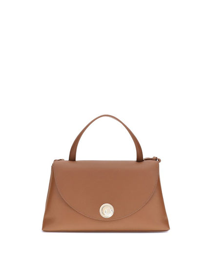 Coccinelle Brown Calf Leather Bos Taurus Handbag