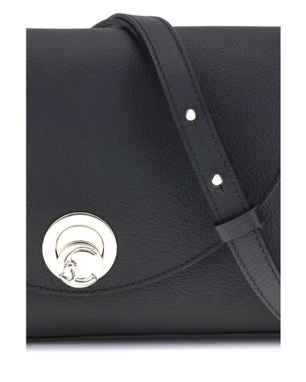 Coccinelle Black Calf Leather Bos Taurus Shoulder Bag