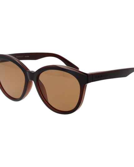 Serengeti Brown Plastic Sunglasses