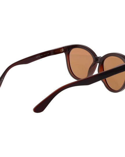 Serengeti Brown Plastic Sunglasses