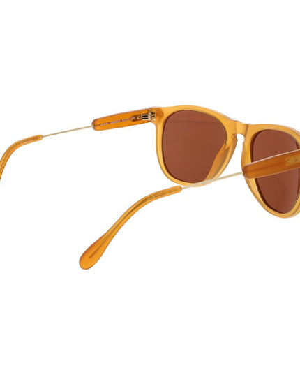Serengeti Orange Plastic Sunglasses