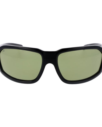 Serengeti Black Plastic Sunglasses
