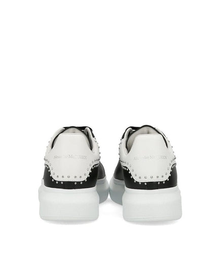 Alexander McQueen Black Calfskin Chunky Sneakers