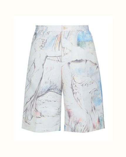 Alexander McQueen Beige Polyester Shorts