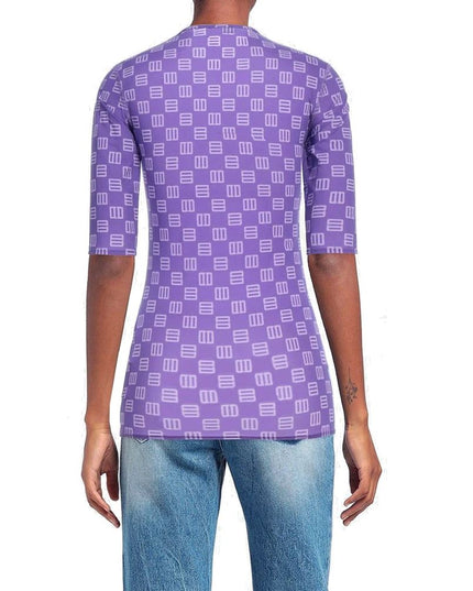 Ambush Purple Elastane T-Shirt