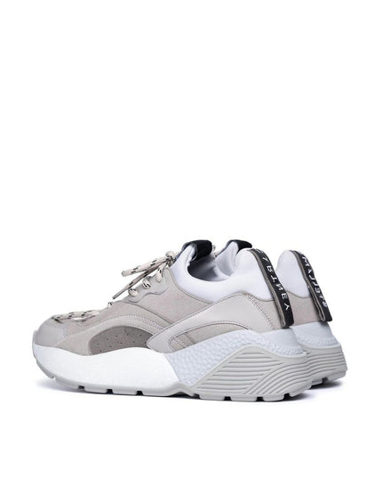 Stella McCartney Gray Vegan Leather Chunky Sneakers