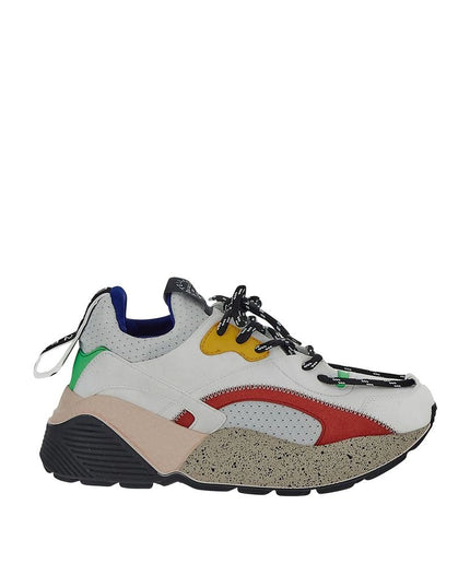 Stella McCartney White Vegan Leather Chunky Sneakers