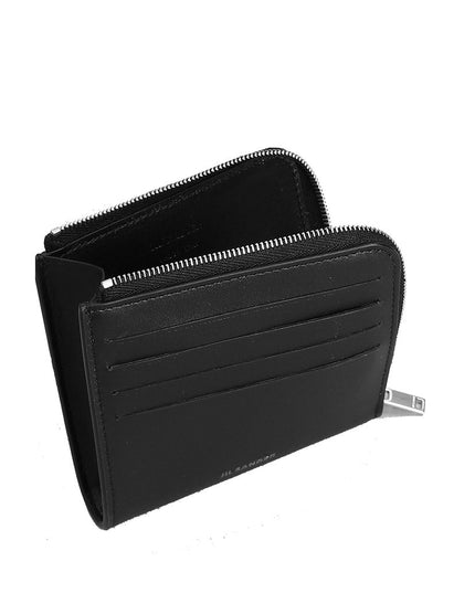 Jil Sander Black Leather Cardholder
