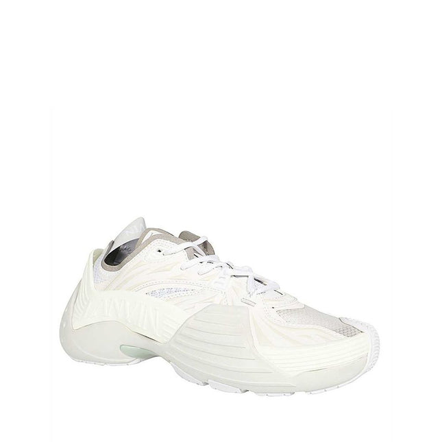 Lanvin White Polyethylene Athletic Sneakers