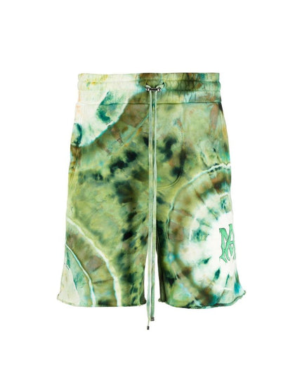 Amiri Green Cotton Shorts