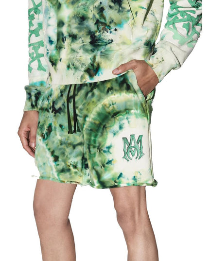 Amiri Green Cotton Shorts
