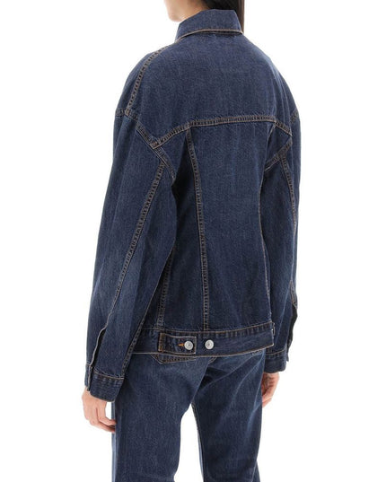 Balenciaga Blue Cotton Denim Jacket
