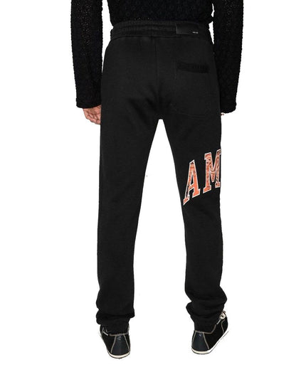 Amiri Black Cotton Joggers (Workout Pants)