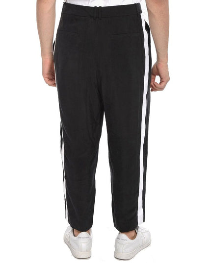 Balmain Black Copper Cropped Pants