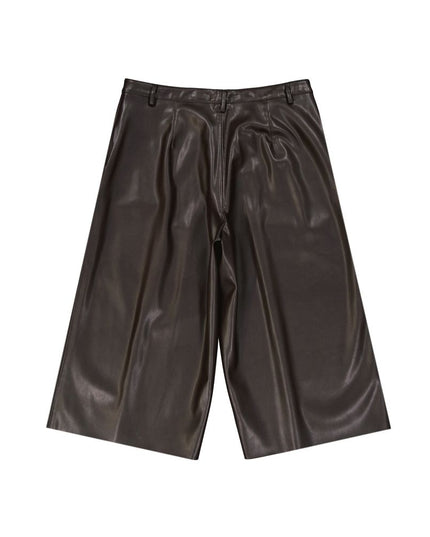 BLANCA VITA Brown Polyethylene Shorts