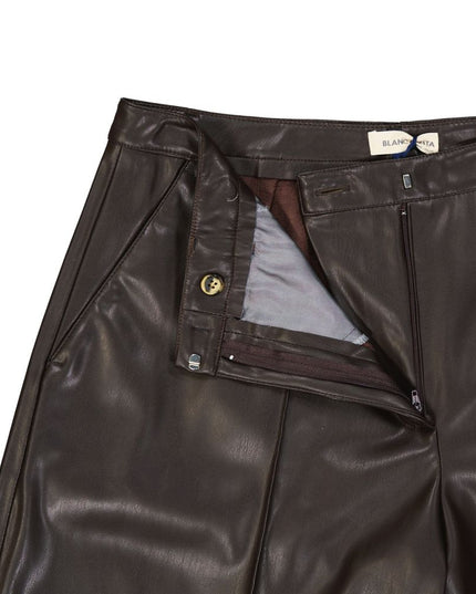 BLANCA VITA Brown Polyethylene Shorts
