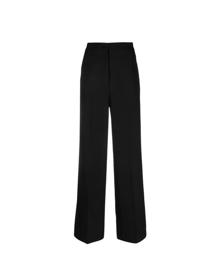 BLANCA VITA Black Elastane Pants