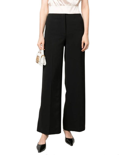 BLANCA VITA Black Elastane Pants