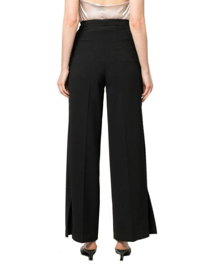 BLANCA VITA Black Elastane Pants