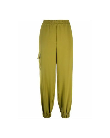 BLANCA VITA Green Elastane Cargo Pants