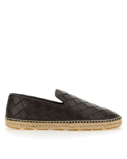 Bottega Veneta Brown Calfskin Espadrilles