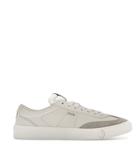 Dior Gray Calfskin Low Top Sneakers