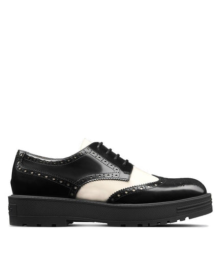 Dior Black Calfskin Oxfords And Derbies