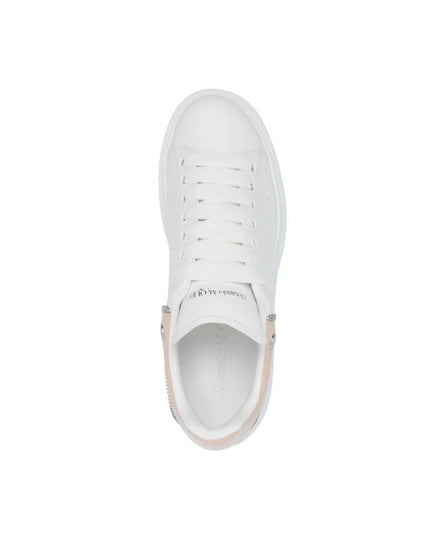 Alexander McQueen White Calfskin Chunky Sneakers