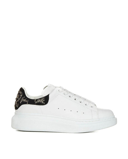 Alexander McQueen White Calfskin Chunky Sneakers
