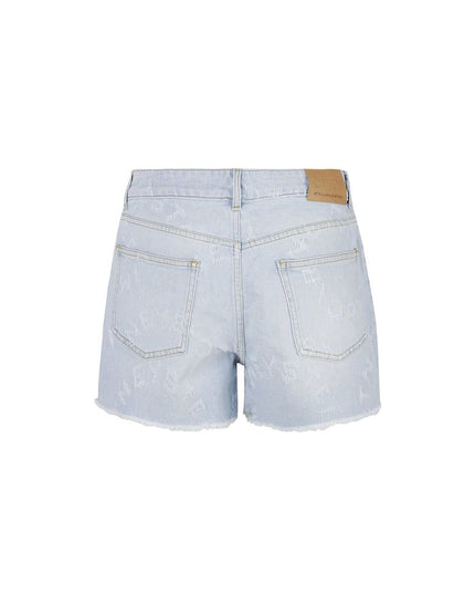 Stella McCartney Blue Denim Shorts