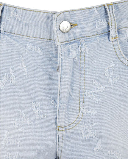 Stella McCartney Blue Denim Shorts