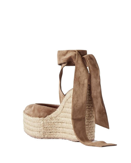 Gianvito Rossi Beige Calfskin Espadrilles