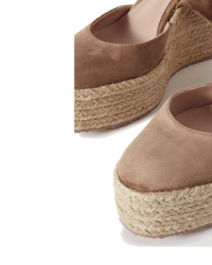 Gianvito Rossi Beige Calfskin Espadrilles