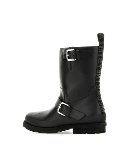 Stella McCartney Black Polyester Ankle Boots
