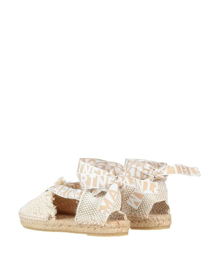 Stella McCartney Beige Canvas Espadrilles