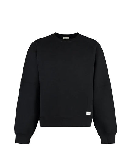 Saint Laurent Black Cotton Sweatshirt