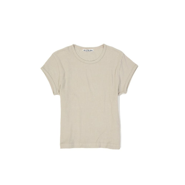 Acne Studios Beige Cotton T-Shirt